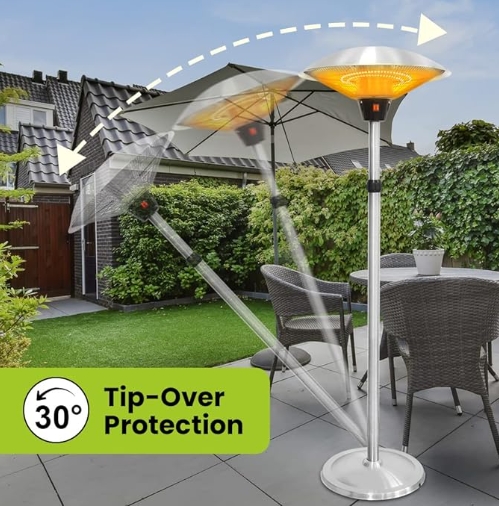 Ceiling heater for gazebo 1500W