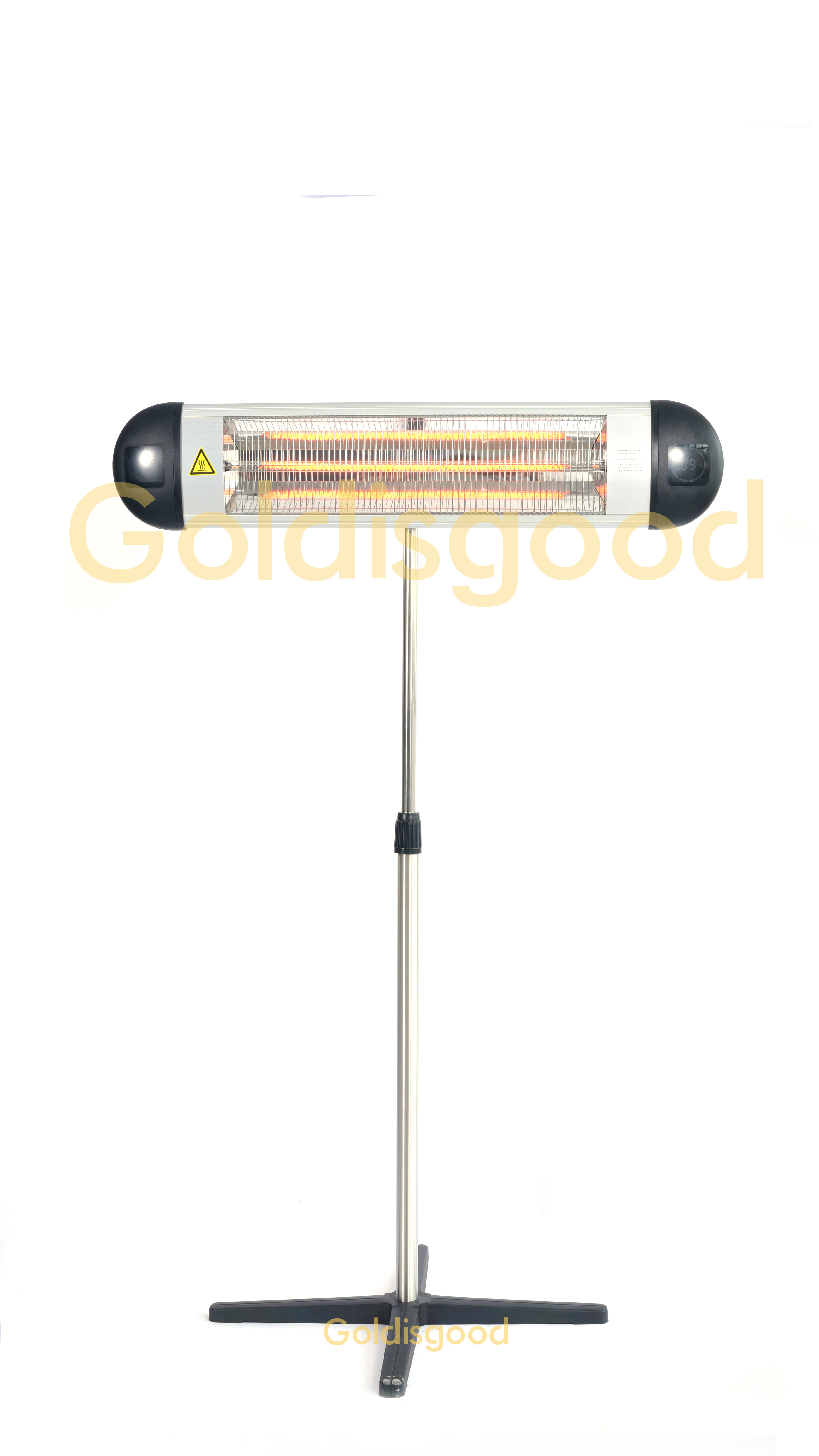 Recessed infrared ceiling heater