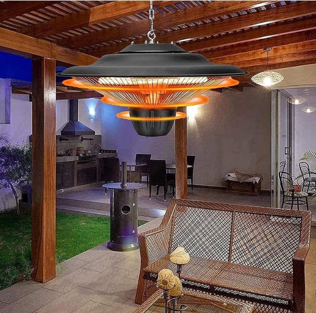 Waterproof table heater IP55